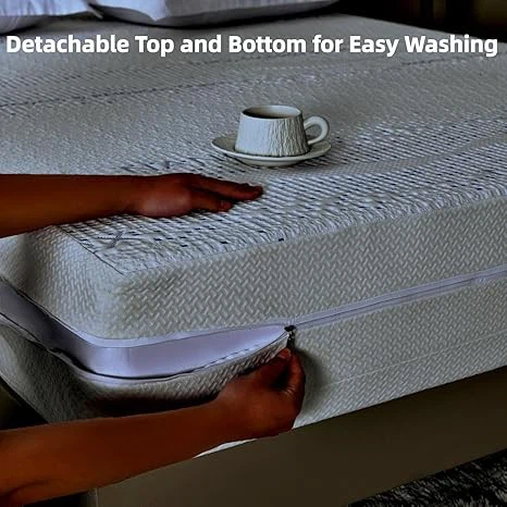 6-Sided Zippered Bamboo Mattress Protector high quality